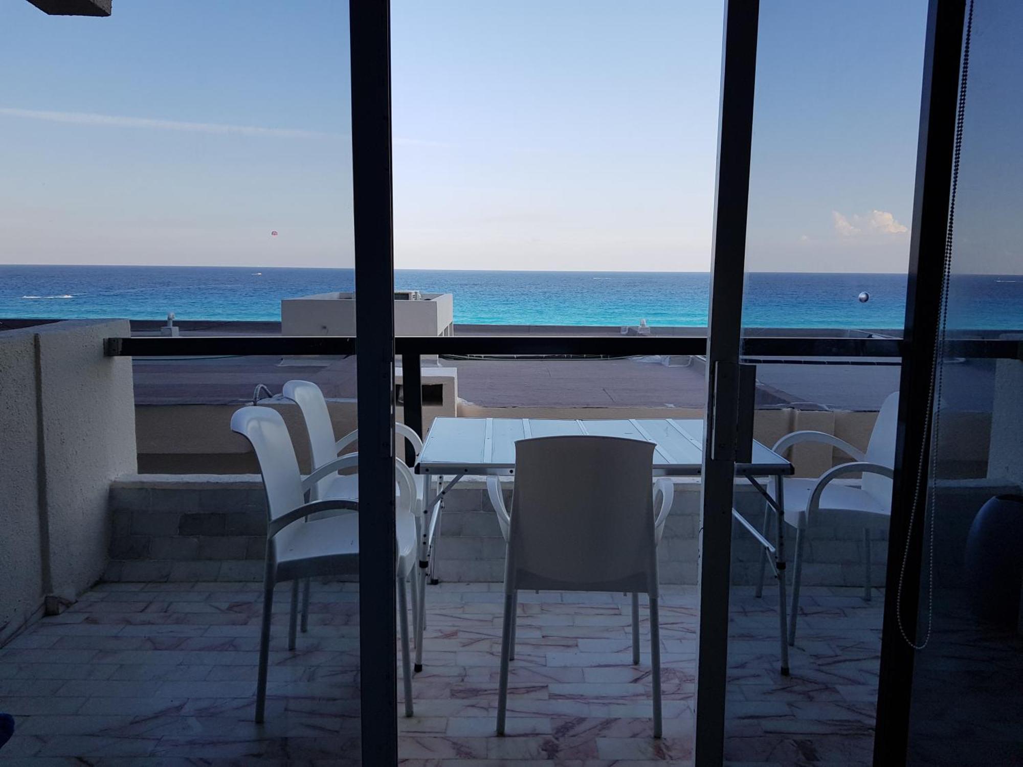 坎昆Marlin Turquesa Departamentos Frente Al Mar公寓 外观 照片