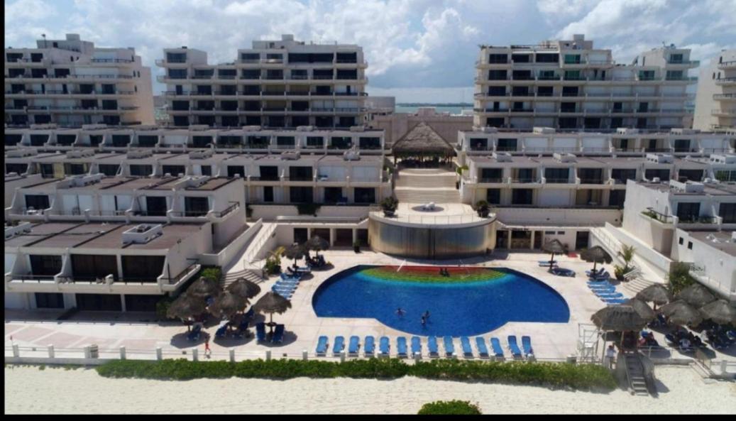 坎昆Marlin Turquesa Departamentos Frente Al Mar公寓 外观 照片
